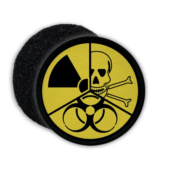 Patch ABC Abwehr Schutz atomar biologisch chemisch Gefahr Waffe Bundeswehr#21805