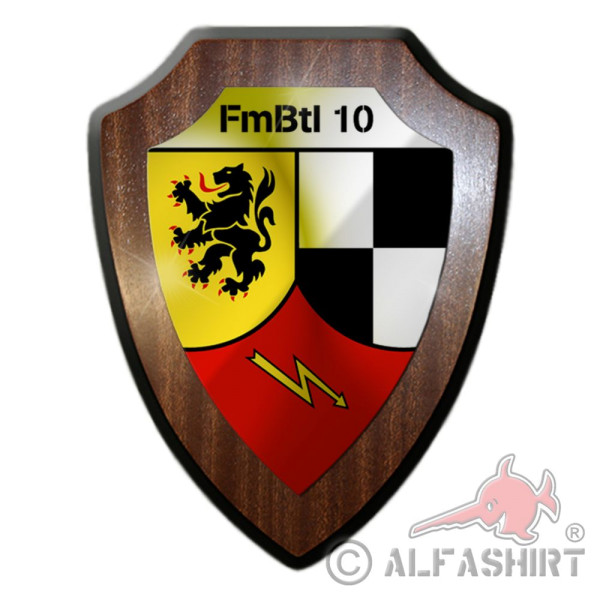 Wappenschild FmBtl 10 Fernmeldebataillon Sigmaringen Stauffenberg #35567