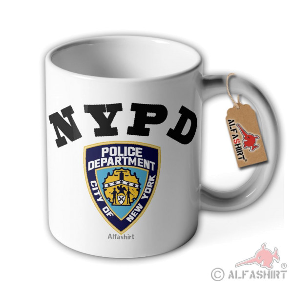 NYPD Tasse New York City Police Polizei NY #35670