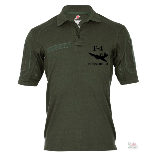 Tactical Polo Shirt Alfa - Phantom II fighter jet Air Force Service shirt # 19061