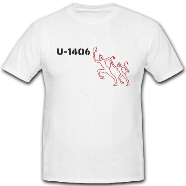 Uboot 1406 U1406 Militär Marine Untersee Schlachtschiff T Shirt #3196