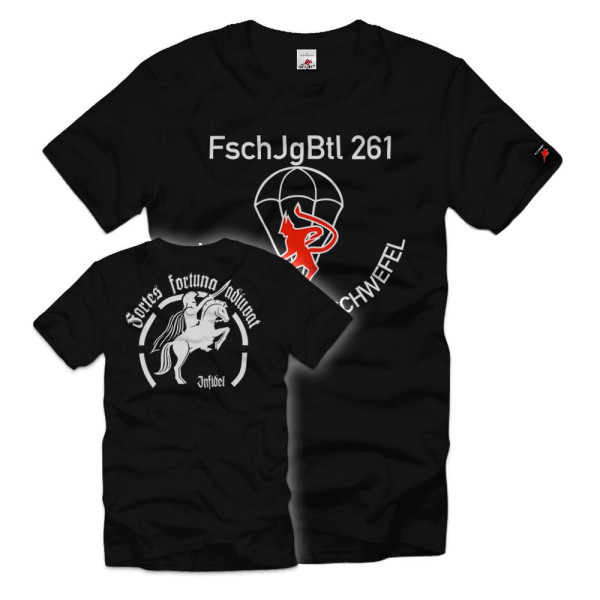 BW Tropen 3-FschJgBtl 261 Fortes fortuna adiuvat Army Bundeswehr T-Shirt # 33509