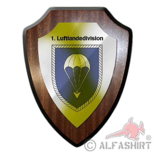 1 Luftlandedivision LLDiv BW Fallschirmjäger Einheit Militär Wappenschild#19815