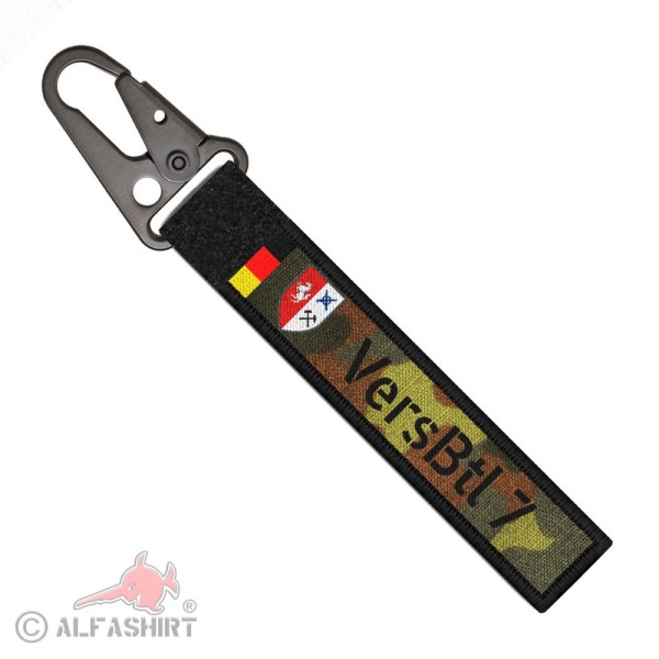 Tactical key chain VersBtl 7 Unna supply battalion Bund # 38155