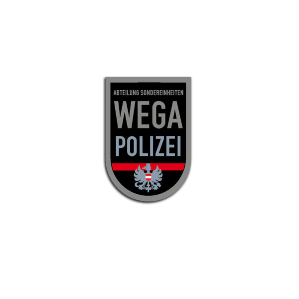 Aufkleber/Sticker Wega 2 Wiener Einsatzgruppe Alarmbeteiligung Polizei 5x7cm A3762