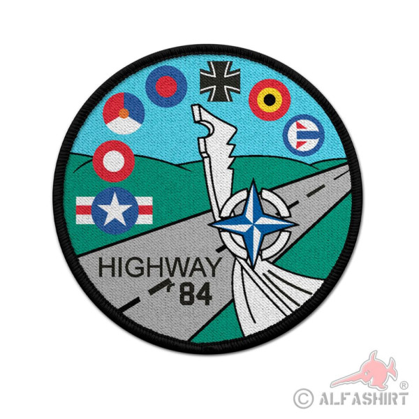 Patch Nato Highway 84 maneuver highway emergency landing field Jabo 43 Viking #40106