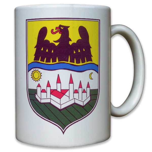 Donauschwaben Siedlung Wappen Abzeichen Emblem - Tasse Kaffee #11368
