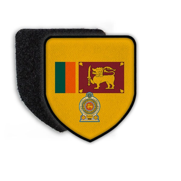 Patch Landeswappenpatch Sri Lanka Aufnäher Fahne Flagge Vaterland Stolz#21973