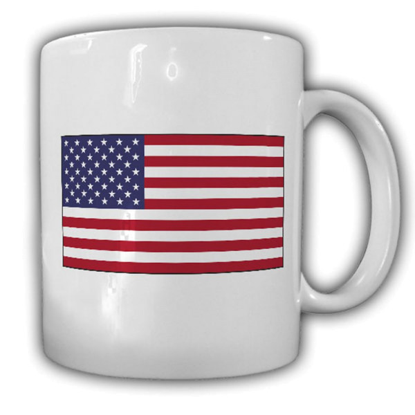 Tasse Vereinigte Staaten von Amerika USA Fahne Flagge Kaffee Becher #14022