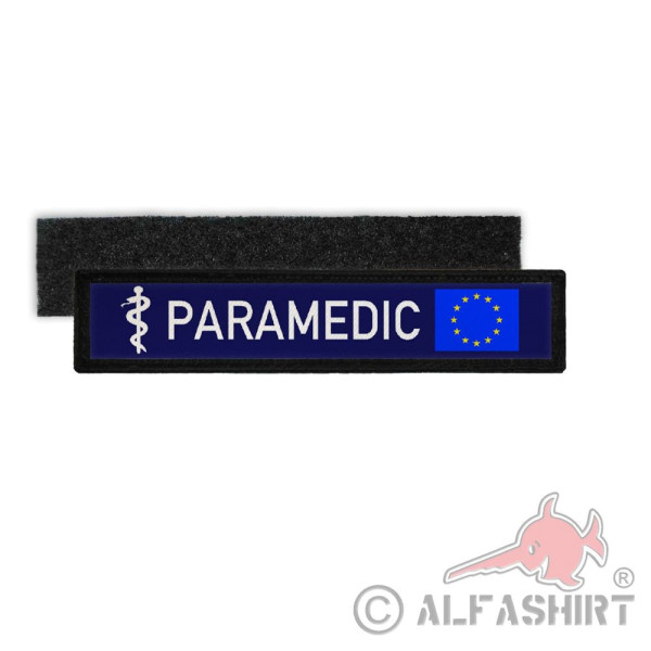 Namenschild Paramedic Europe Rettungsdienst Arzt Not San Stern Union #34657