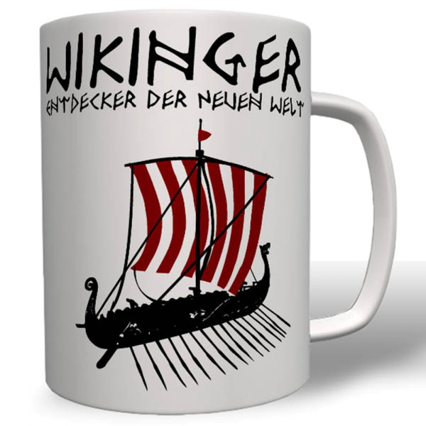 Discoverer World Viking Lance Spear Sailing Ship Germanic Sail Cup # 16724