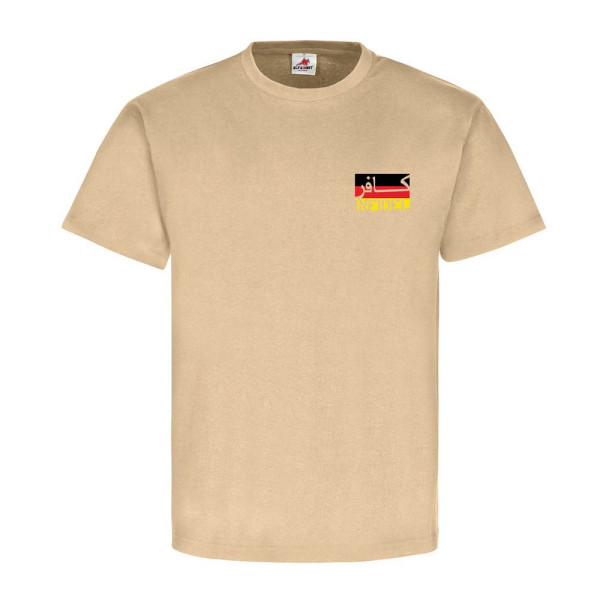 German Infidel Deutschland Fahne Ungläubiger ISAF Bundeswehr - T Shirt #13154