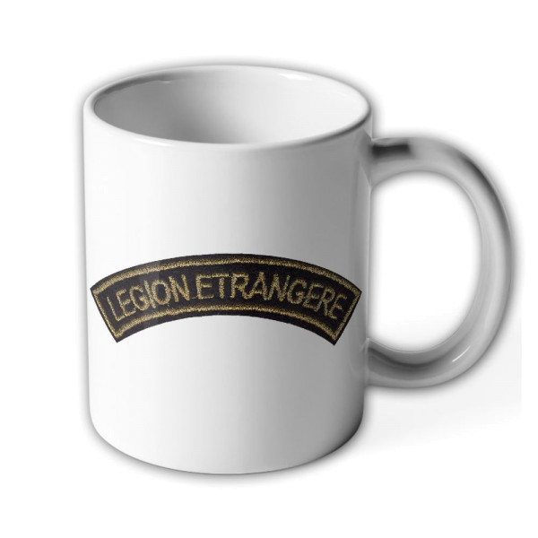 Légion étrangére Frankreich Fremdenlegion Ärmelabzeichen Einsatz - Kaffee #11846