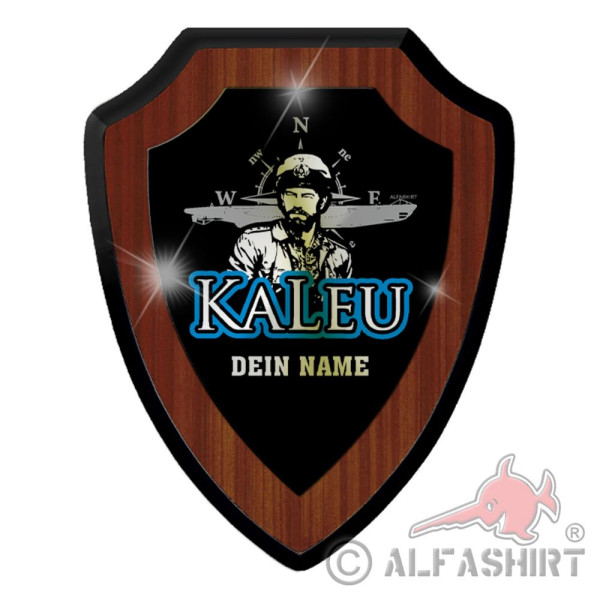 Personalisiert Wappenschild U-Boot KaLeu Dein Name Kapitänleutnant Kapitän#37696