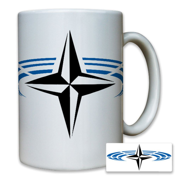 Nato Parlament Logo Mitgliedstaaten Parlamentarische Versammlung - Tasse #7869