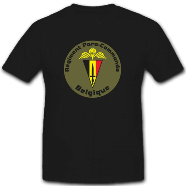 Para-Commando-Brigade Belgische Fallschirmjäger Heer - T Shirt #8032