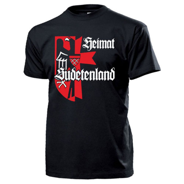 Heimat Sudetenland Sudetendeutsche Adler Wappen Sudeten - T Shirt #13296