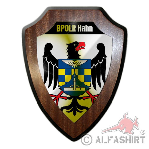 Heraldic shield - BPOLR Hahn Airport Federal Police Koblenz coat of arms # 18785