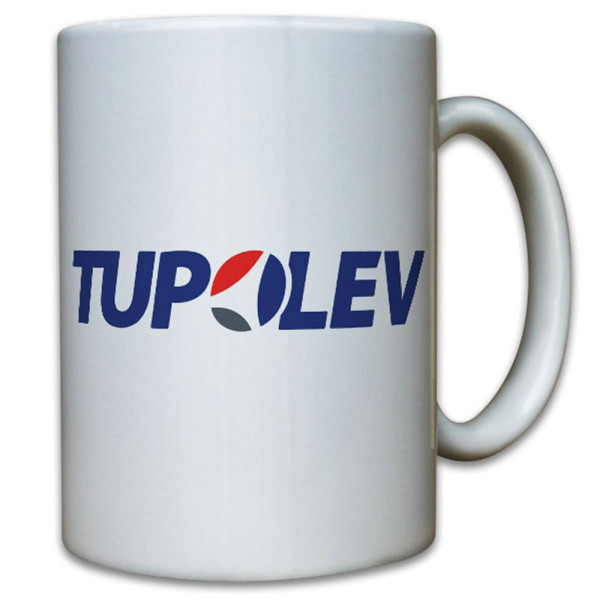 Tupolew Tupolev Flugzeug Logo Russia Flugzeughersteller- Tasse #13073