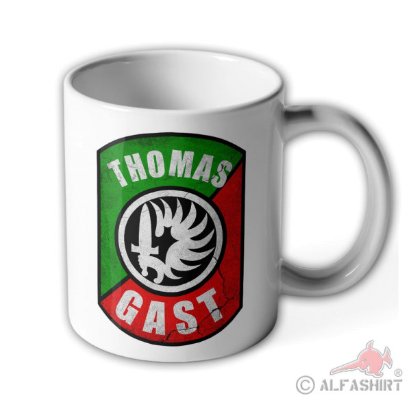 Tasse Thomas Gast Logo Kaffee Becher #36553