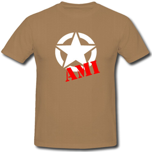 Ami USA US Americans Amerikaner United States of America US Army - T Shirt #1148