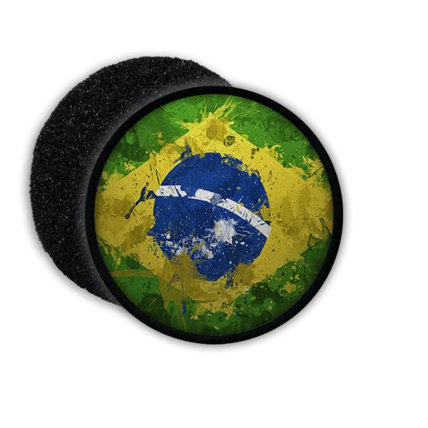Patch Brasil Brasilien República Federativa do Brasil Portugiesisch Emblem 20552