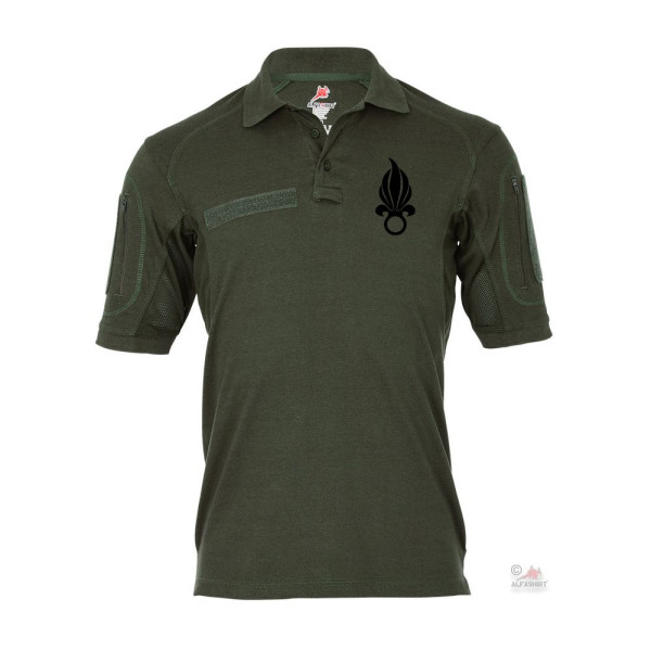 Tactical polo shirt ALFA Légionnaire Foreign étrangère Army # 19681