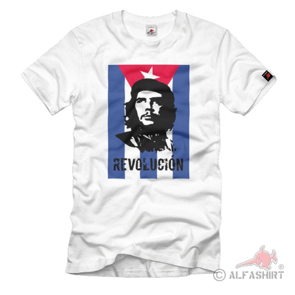 Che Revolución Guevara Kuba Revolutionär Guerillaführer T-Shirt #1882
