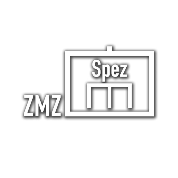 Aufkleber/Sticker Taktische Zeichen ZMZ Spez Pioniere CIMIC 26x14cm A5052