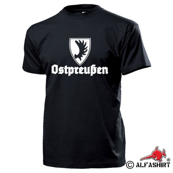 Ostpreußen Heimat Wappen Ost Preußen Elch Schaufel Ostsee T Shirt #17529
