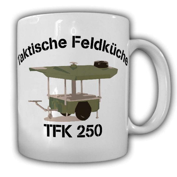 Tasse BW Feldküche TFK 250 Bundeswehr Taktische Küche Feldkoch Kaffee #23611