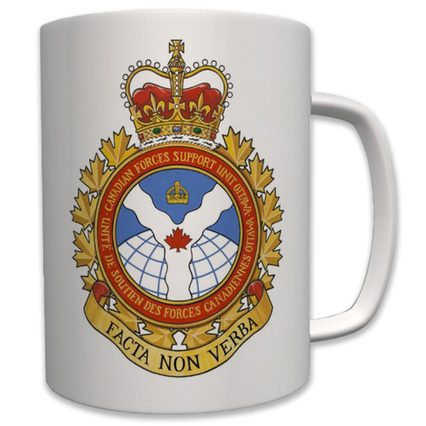 Canadian Forces Support Unit Ottawa Canada Kanada Wappen Abzeichen Tasse #6506
