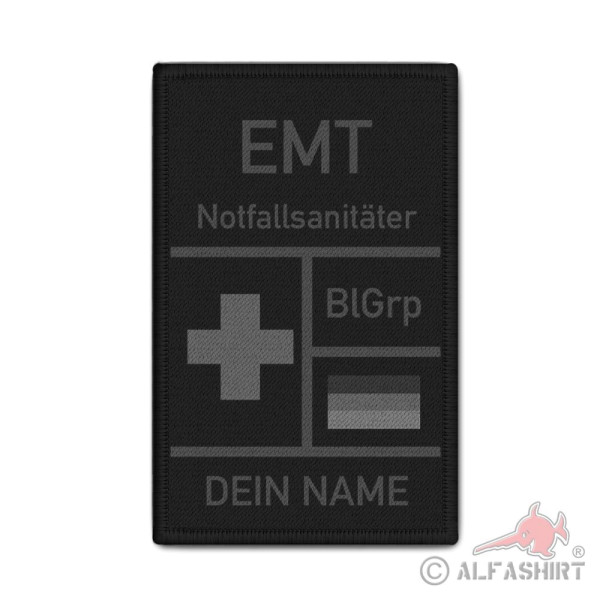 Patch EMT Notfallsanitäter Night Tarn Emergency Medical 9,8x6cm #40791