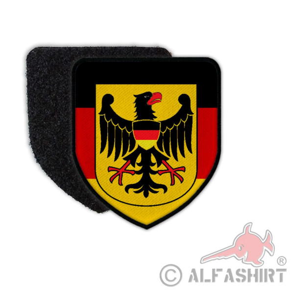 Patch Flag of Germany Deutschland Flagge Wappen Nation Republik Aufnäher #21361