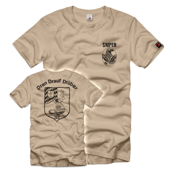 Panzergrenadiere 4 122 Sniper Panzergrenadierbataillon sPz Marder T-shirt #34698