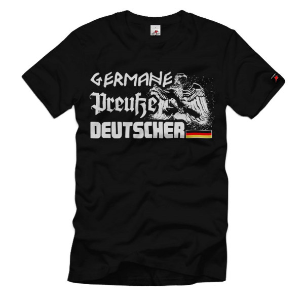 Germane Preuße Deutscher Deutschland Adler Heimat Germany Preußen T-Shirt#33866