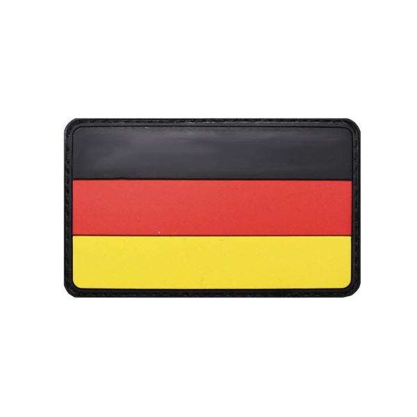 DEU Patch 3D rubber Deutschland Germany Bw German Fahne Tarn 8x5cm #20487