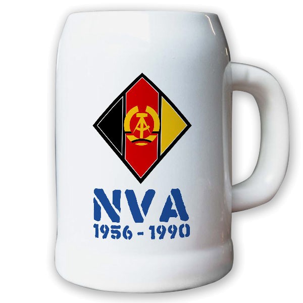 Krug / Bierkrug 0,5l - NVA 1956-1990 nationale Volksarmee Ostdeutschland #8710