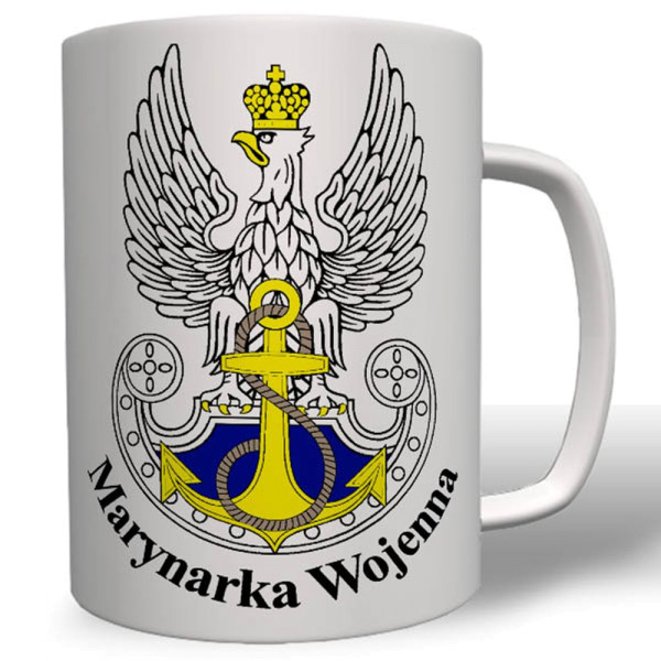 POL Marynarka Wojenna Marine Polen Einheit Wappen Tasse #16673