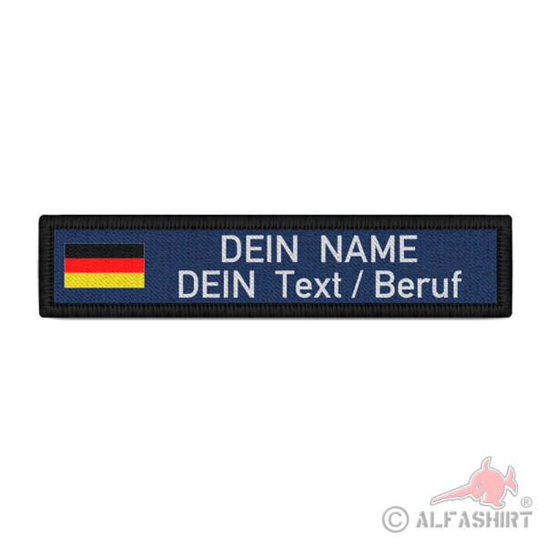 Namensschild Patch Beruf Rettungskräfte Deutschland Sanitäter #40080