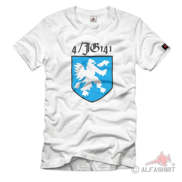 4JG 141 Jagdgeschwader WK Luftwaffe Wappen Emblem Abzeichen T Shirt #2487