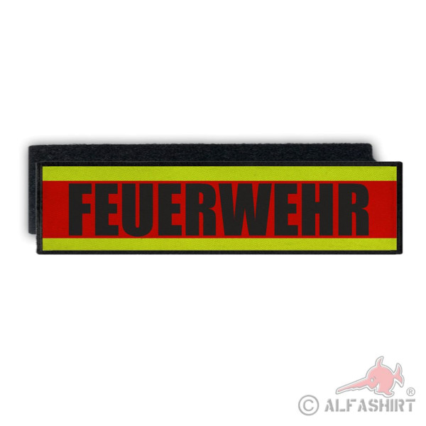 Patch Feuerwehr Schweiz Rückenpatch Aufnäher Zürich Schutz Rettung 28x7cm#37250