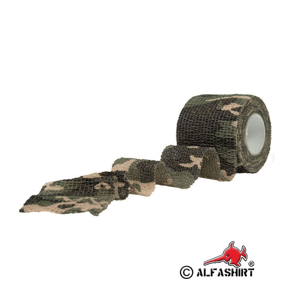 Camouflage Woodland Camouflage Gun Rifle Airsoft Tape Camouflage Tape # 16377