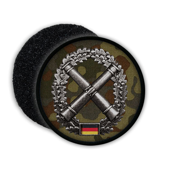 Patch BW Artillerie Tarn Artillerie ISAF Barettabzeichen Aufnäher Emblem #20856