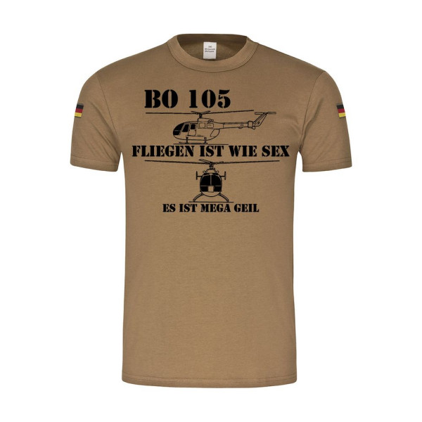 BW Tropics Bo 105 Flying is like sex Bundeswehr humor helicopter fun # 31478