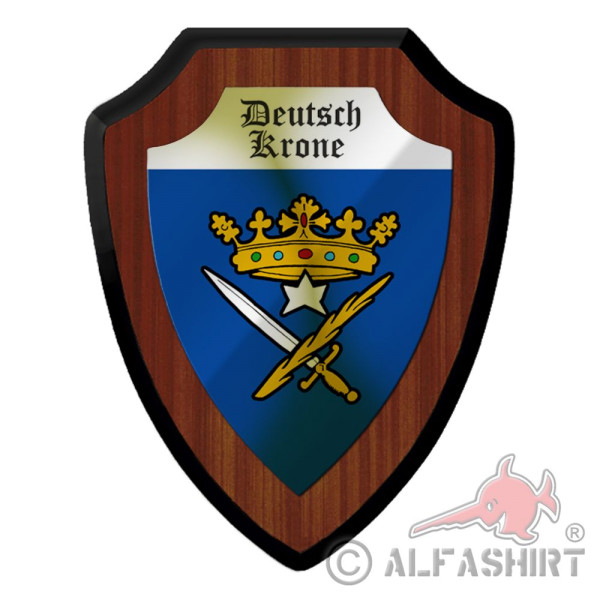 Wappenschild Deutsch Krone Wałcz Kleinstadt polnischen Woiwodschaft #42042