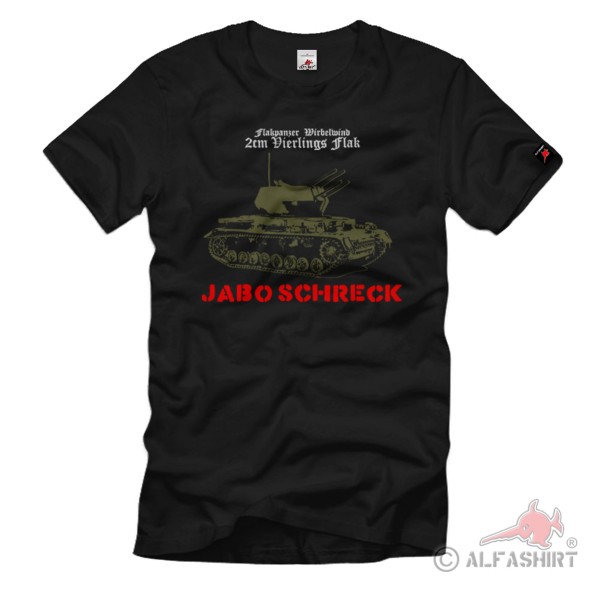 JaBo Schreck Flakpanzer Wirbelwind IV Panzerkampfwagen Panzer T-Shirt#1892
