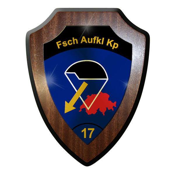 Wappenschild Fsch AufKl Kp 17 KSK Schweizer Armee Kommando Spezialkräfte #11905