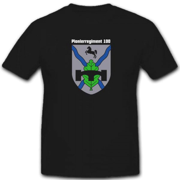 Bundeswehr Wappen Wk Wh Abzeichen Emblem Pireg Pionierregiment - T Shirt #3468