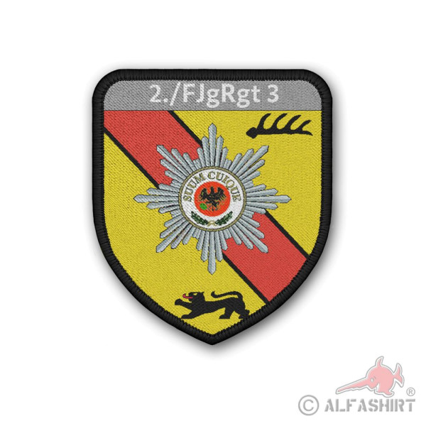 Patch 2 FjgRgt 3 Feldjäger Bataillon Stetten am kalten Markt Ausbildung #41182